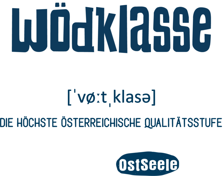 "Wödklasse" - Mundart-Motiv der Marke OstSeele im Be Nice Shop