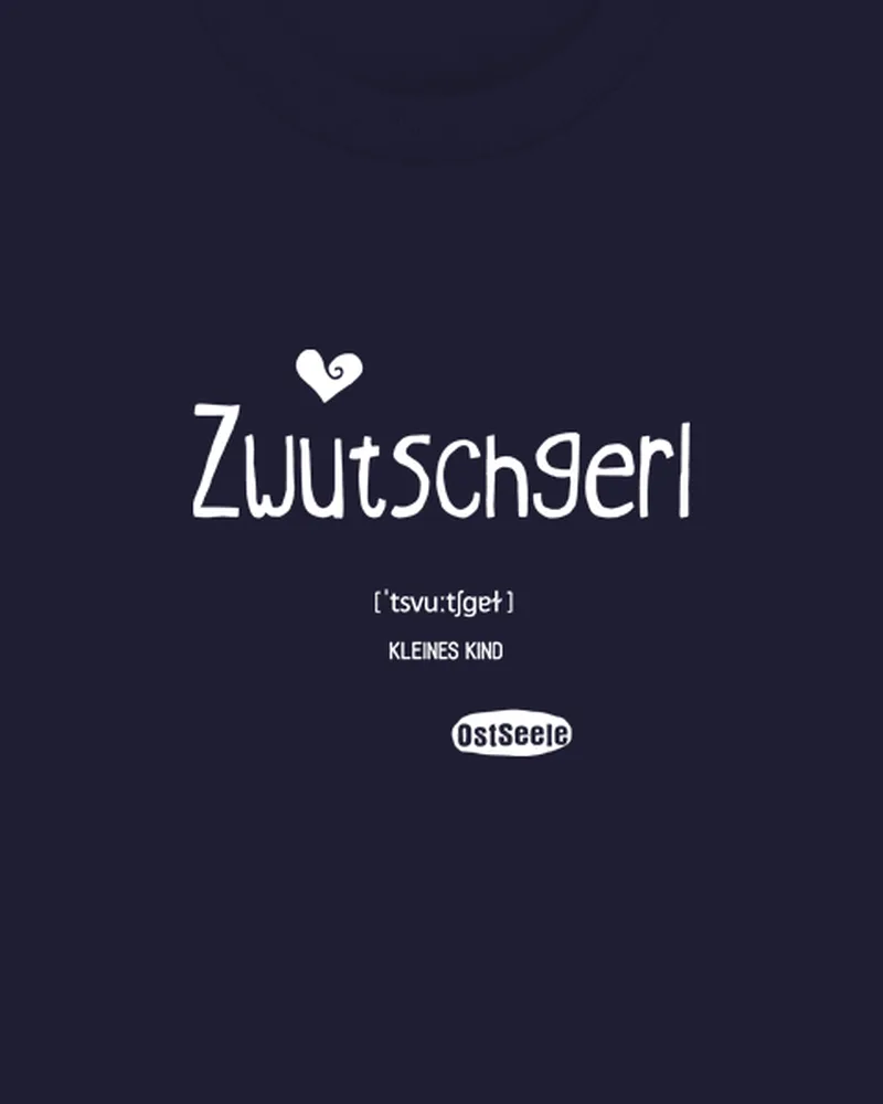 Zwutschgerl Baby – Motiv